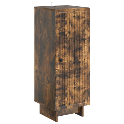 Sideboard Rökt ek 33 x 34,5 x 90 cm Konstruerat trä