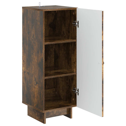 Sideboard Rökt ek 33 x 34,5 x 90 cm Konstruerat trä