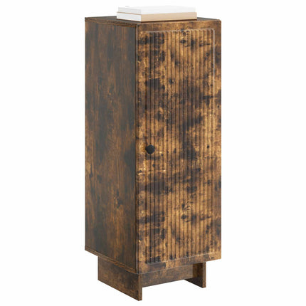Sideboard Rökt ek 33 x 34,5 x 90 cm Konstruerat trä