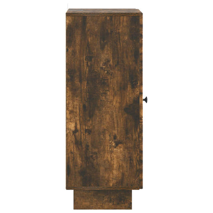 Sideboard Rökt ek 33 x 34,5 x 90 cm Konstruerat trä
