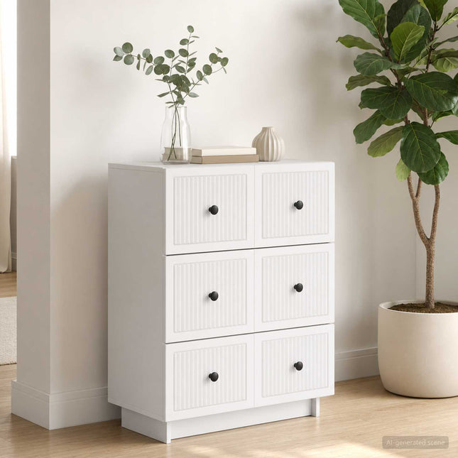 Lådans skåp Vit 66 x 34,5 x 90 cm Konstruerat trä