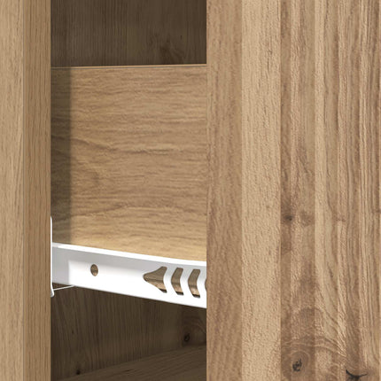 Lådans skåp Artisan-ek 66 x 34,5 x 90 cm Konstruerat trä