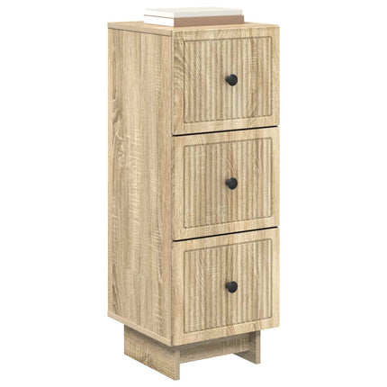 Lådans skåp Sonoma-ek 33 x 34,5 x 90 cm Konstruerat trä
