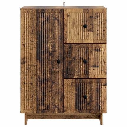 Sideboard Gammalt trä 66 x 34,5 x 90 cm Konstruerat trä