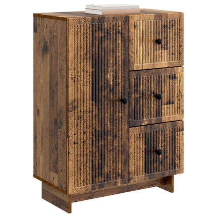 Sideboard Gammalt trä 66 x 34,5 x 90 cm Konstruerat trä