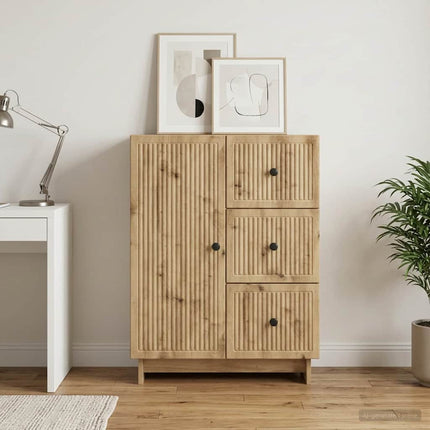 Sideboard Artisan-ek 66 x 34,5 x 90 cm Konstruerat trä