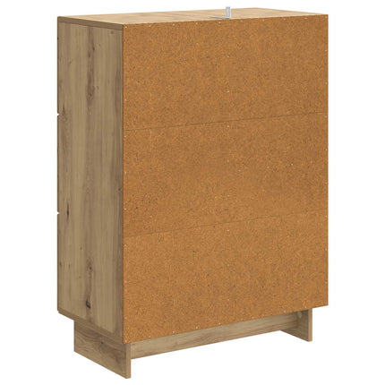 Sideboard Artisan-ek 66 x 34,5 x 90 cm Konstruerat trä