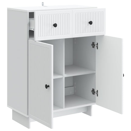 Sideboard Vit 66 x 34,5 x 90 cm Konstruerat trä