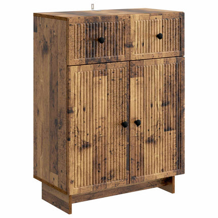 Sideboard Gammalt trä 66 x 34,5 x 90 cm Konstruerat trä
