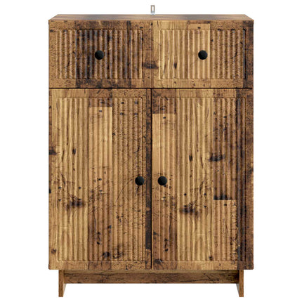 Sideboard Gammalt trä 66 x 34,5 x 90 cm Konstruerat trä