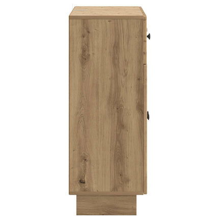 Sideboard med låda Artisan-ek 66 x 34,5 x 90 cm Konstruerat trä