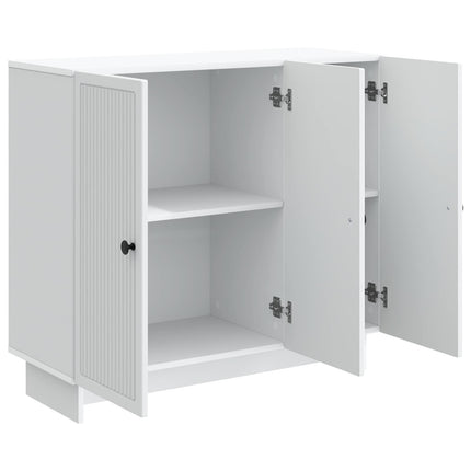 Sideboard Vit 89 x 34,5 x 80 cm Konstruerat trä