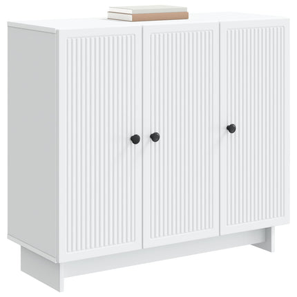 Sideboard Vit 89 x 34,5 x 80 cm Konstruerat trä