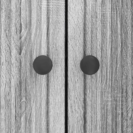 Sideboard Grå sonoma-ek 89 x 34,5 x 80 cm Konstruerat trä