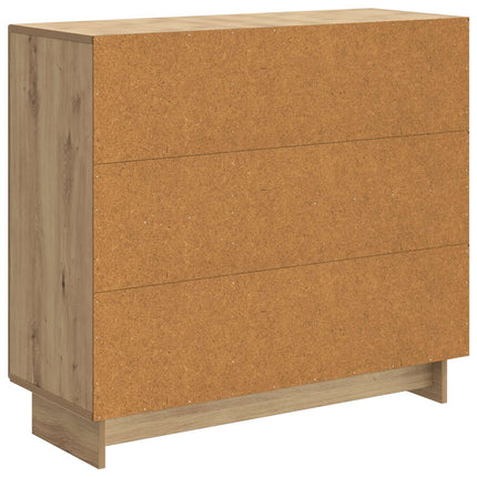 Sideboard Artisan-ek 89 x 34,5 x 80 cm Konstruerat trä