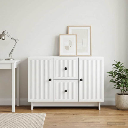 Sideboard Vit 89 x 34,5 x 60 cm Konstruerat trä