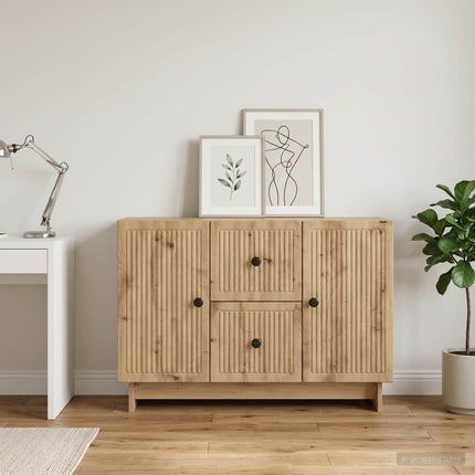 Sideboard Artisan-ek 89 x 34,5 x 60 cm Konstruerat trä