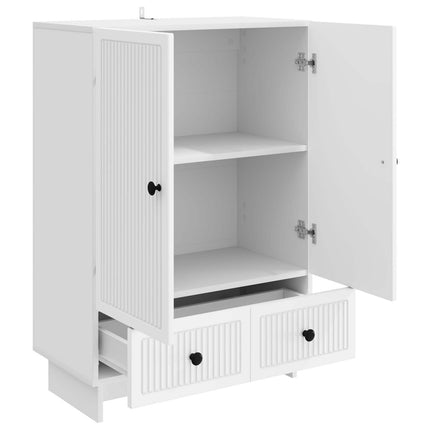 Sideboard Vit 66 x 34,5 x 95 cm Konstruerat trä