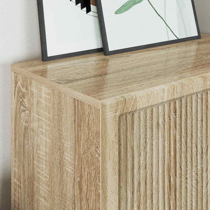 Sideboard Sonoma-ek 66 x 34,5 x 95 cm Konstruerat trä