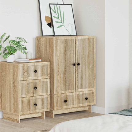 Sideboard Sonoma-ek 66 x 34,5 x 95 cm Konstruerat trä