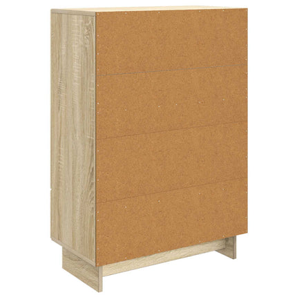 Sideboard Sonoma-ek 66 x 34,5 x 95 cm Konstruerat trä