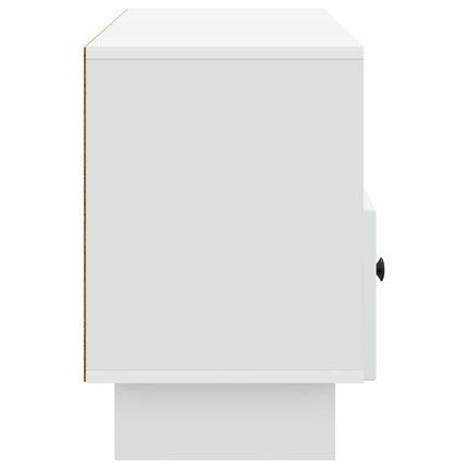 TV-skåp med låda Vit 102 x 34,5 x 50 cm Konstruerat trä