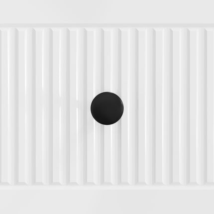 TV-skåp Vit högglans 102 x 34,5 x 50 cm Konstruerat trä