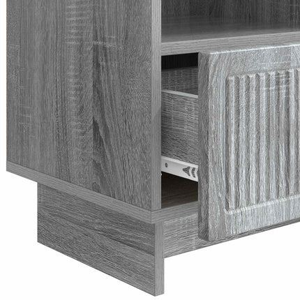 TV-skåp Grå sonoma-ek 102 x 34,5 x 50 cm Konstruerat trä