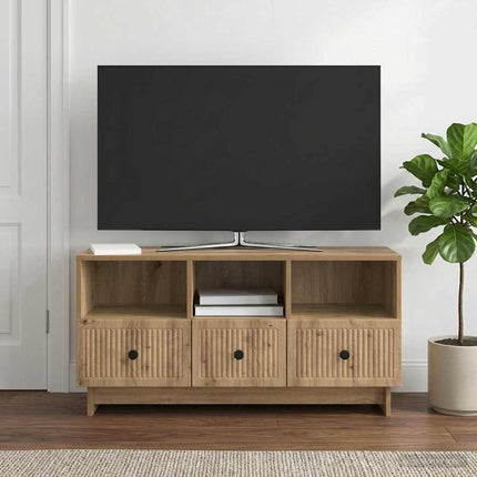 TV-skåp 102 x 34,5 x 50 cm Artisan-ek Konstruerat trä