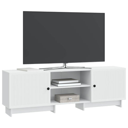 TV-skåp Vit 150 x 31 x 50 cm Konstruerat trä
