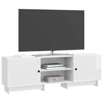 TV-skåp Högblank Vit 150 x 31 x 50 cm Konstruerat trä