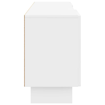 TV-skåp Högblank Vit 150 x 31 x 50 cm Konstruerat trä