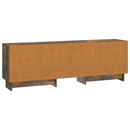 TV-skåp Rökt Ek 150 x 31 x 50 cm Konstruerat trä