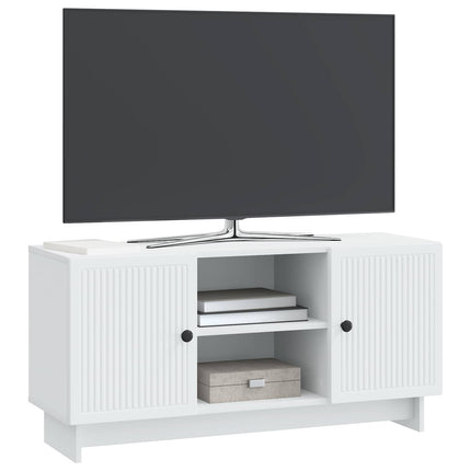 TV-skåp 102 x 34,5 x 50 cm Vit Konstruerat trä