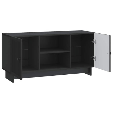 TV-skåp 102 x 34,5 x 50 cm Svart Konstruerat trä
