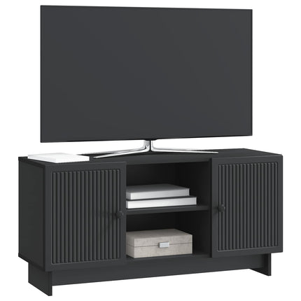 TV-skåp 102 x 34,5 x 50 cm Svart Konstruerat trä