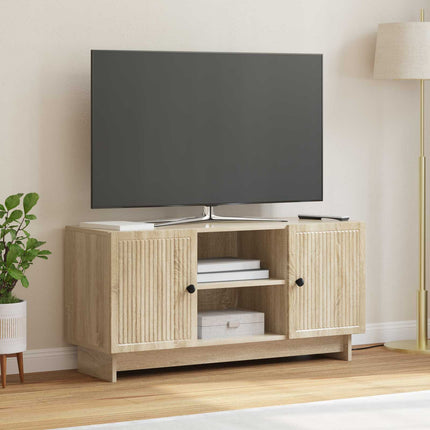 TV-skåp 102 x 34,5 x 50 cm Sonoma-ek Konstruerat trä