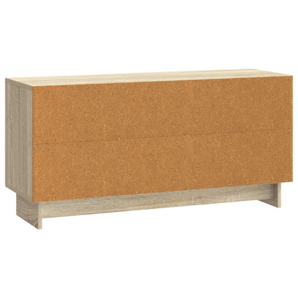 TV-skåp 102 x 34,5 x 50 cm Sonoma-ek Konstruerat trä
