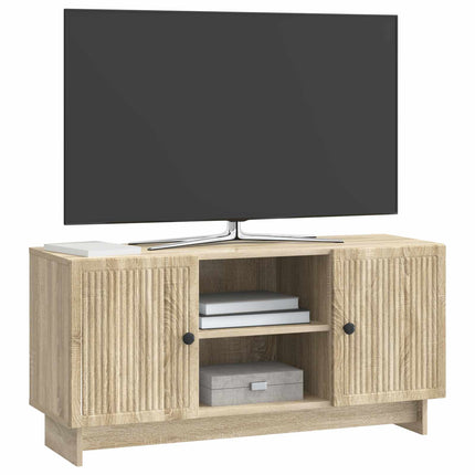 TV-skåp 102 x 34,5 x 50 cm Sonoma-ek Konstruerat trä