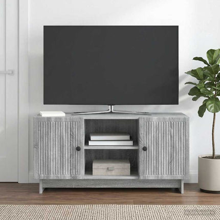 TV-skåp 102 x 34,5 x 50 cm Grå Sonoma Konstruerat trä