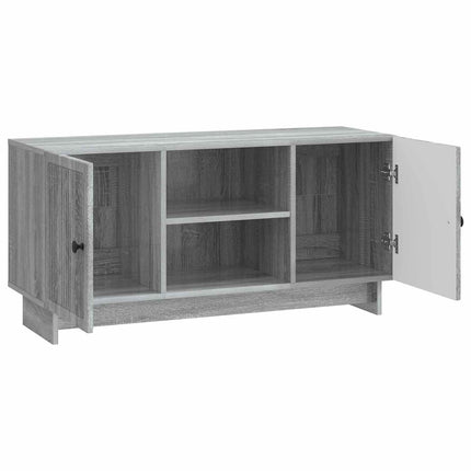 TV-skåp 102 x 34,5 x 50 cm Grå Sonoma Konstruerat trä