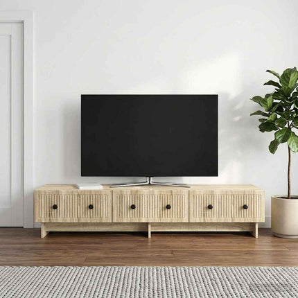 TV-skåp med låda Sonoma-ek 147 x 34,5 x 30 cm Konstruerat trä