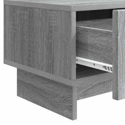 TV-skåp Grå sonoma-ek 147 x 34,5 x 30 cm Konstruerat trä