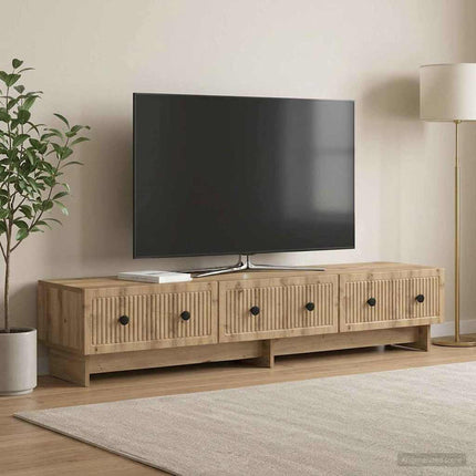 TV-skåp 147 x 34,5 x 30 cm Artisan-ek Konstruerat trä
