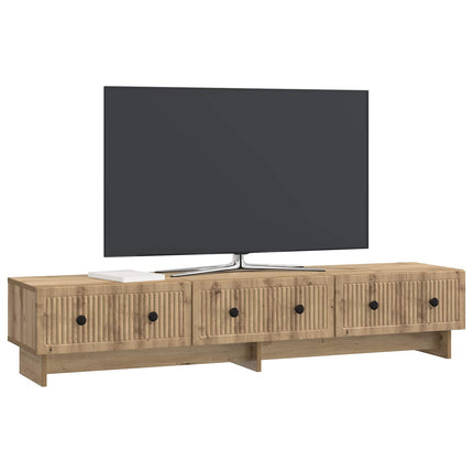 TV-skåp med låda Artisan-ek 147 x 34,5 x 30 cm Konstruerat trä
