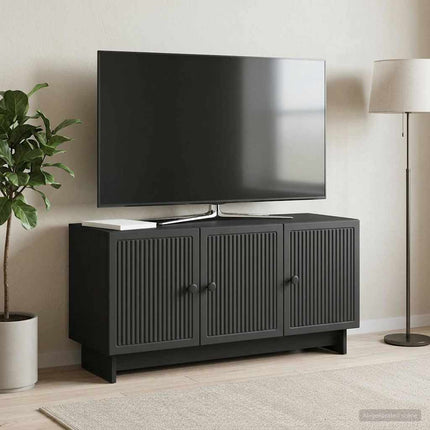 TV-skåp Svart 99 x 34,5 x 50 cm Konstruerat trä