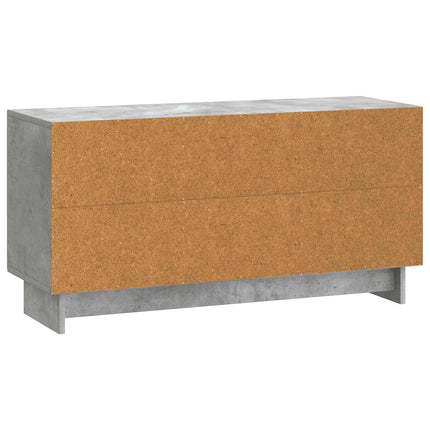 TV-skåp Betonggrå 99 x 34,5 x 50 cm Konstruerat trä