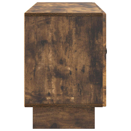 TV-skåp Rökt ek 99 x 34,5 x 50 cm Konstruerat trä