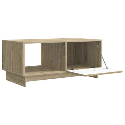 Kaffeebord Sonoma-ek 90 x 50 x 40 cm Konstruerat trä