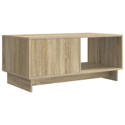 Kaffeebord Sonoma-ek 90 x 50 x 40 cm Konstruerat trä
